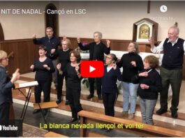 Cant de Nadales en LSC i Missa del Gall