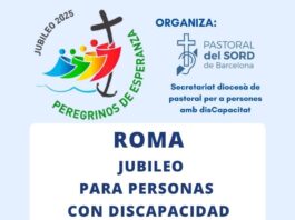 ROMA: JUBILEU per a persones amb disCapacitat